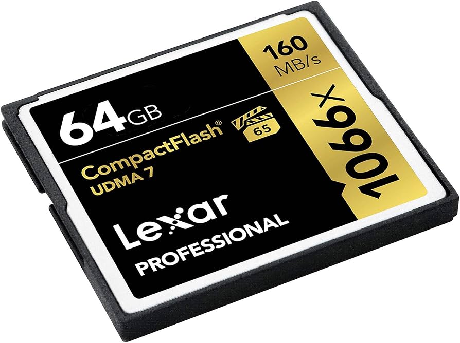 Amazon.com: Lexar 64GB CF UDMA7 64GB CompactFlash Memory Card